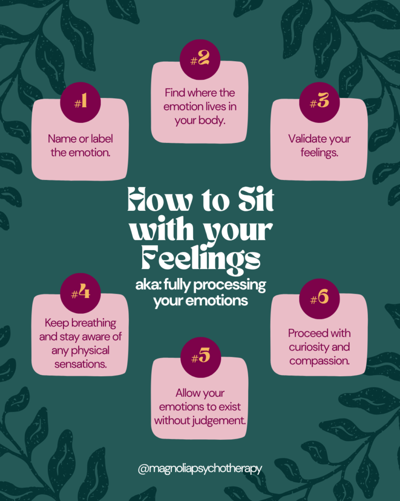 How to Sit with your Feelings MAGPSYCH